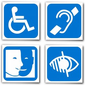 discapacidades iconos